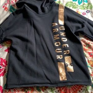 under armour funnel neck hoodie